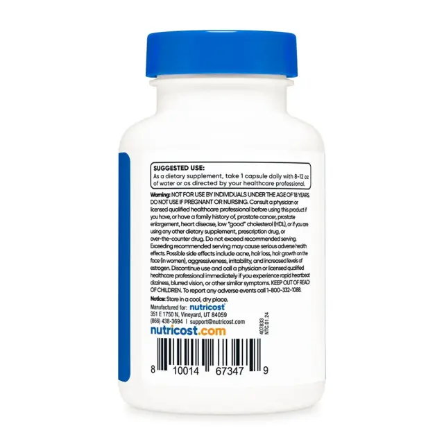 Nutricost Pregnenolone 30 mg 3