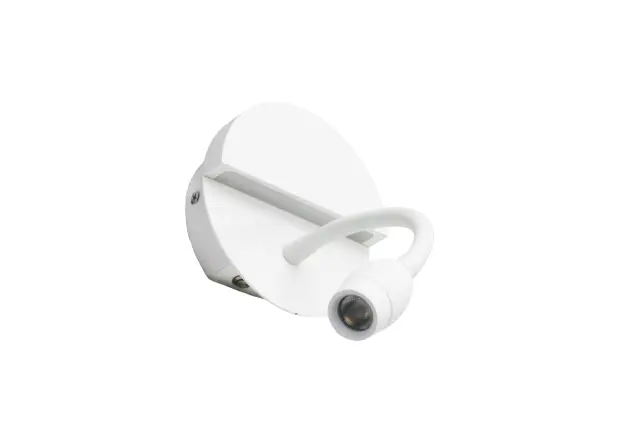 LED ΑΠΛΙΚΑ & ΣΠΟΤ ΤΟΙΧΟΥ ΣΤΡΟΓΓΥΛΗ 9W ΛΕΥΚΗ