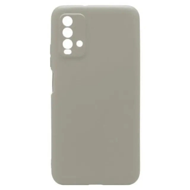 Θήκη Soft TPU inos Xiaomi Redmi 9T S-Cover Γκρι N54484