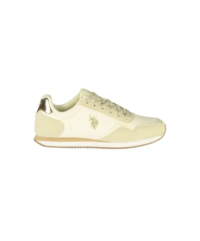 U.S. Polo Assn. - Γυναικεία Sneakers Happy HAPPY004W6NH1-WHGO02 Μπεζ