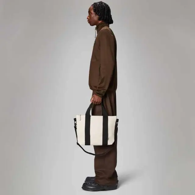 Αδιάβροχη Τσάντα Rains Tote Bag Micro W3 14180-26 Μπεζ - ONESIZE 3