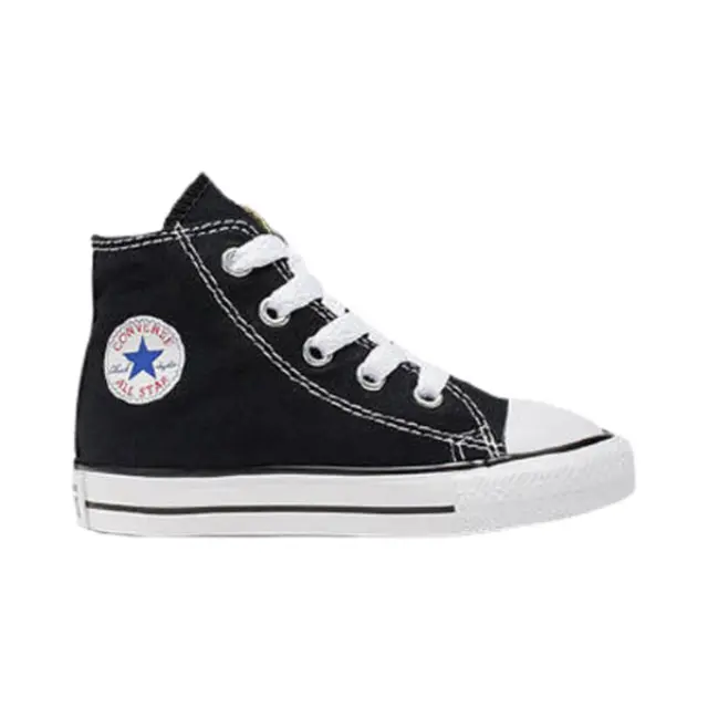 Converse Infant Unisex Chuck Taylor All Star HI Μαύρο - Άσπρο 7J231C (Converse) - 21