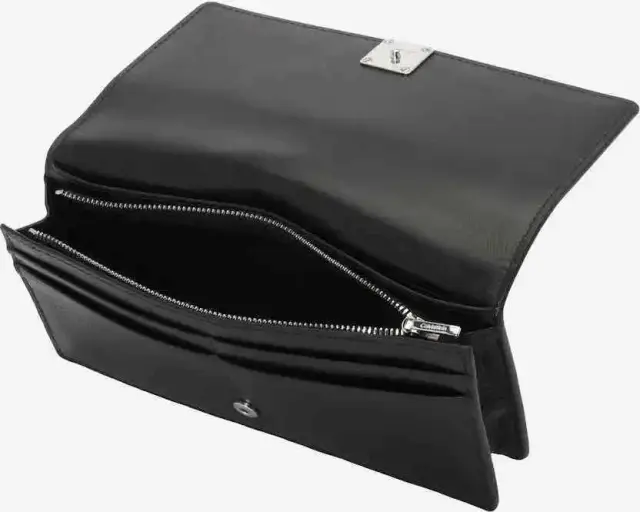 Calvin Klein Ανδρικό Μεσαίο Πορτοφόλι Smooth Leather Μαύρο 2