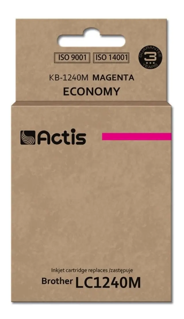 Actis KB-1240M Ink (replacement for Brother LC1240M -LC1220M Standard 19 ml magenta)