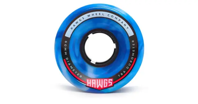 HAWGS CHUBBY SWIRL BLUE 60mm 2