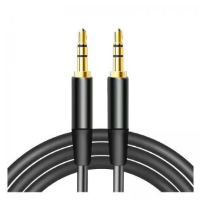 Maxlife audio cable jack 3.5 mm - jack 3.5 mm 1m black 2