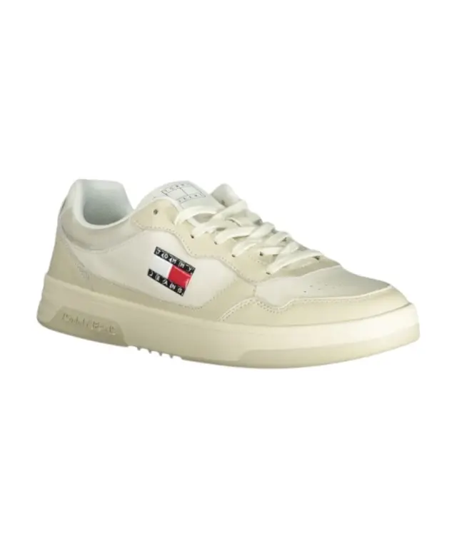 Tommy Hilfiger - Ανδρικά Sneakers Cupsole Leather Ess EM0EM01443-ACG Μπεζ 2