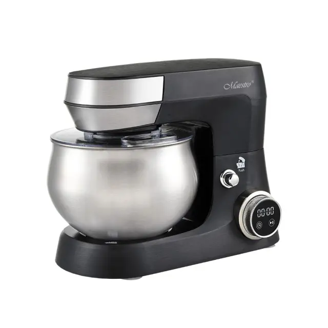 Feel Maestro MR-558 mixer Stand mixer 2000 W Black, Stainless steel