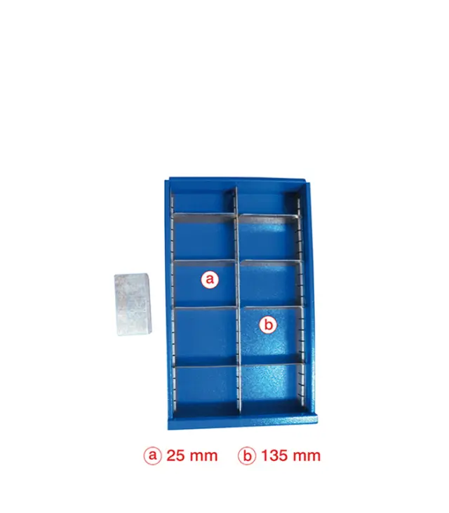 Variofit zsw-985.003 Σετ Διαχωριστικών Συρταριών 2
