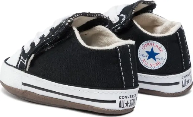 Βρεφικά Παπούτσια Αγκαλιάς Converse Black (Μεγέθη 17-19) ΜΑΥΡΟ 2