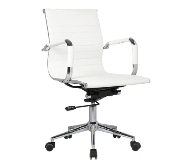 Πολυθρόνα BF3301 PU Άσπρο 54x59x95/105cm