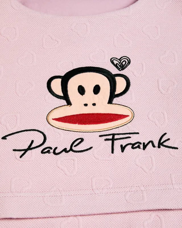 Σετ φούτερ Paul Frank με κέντημα 3