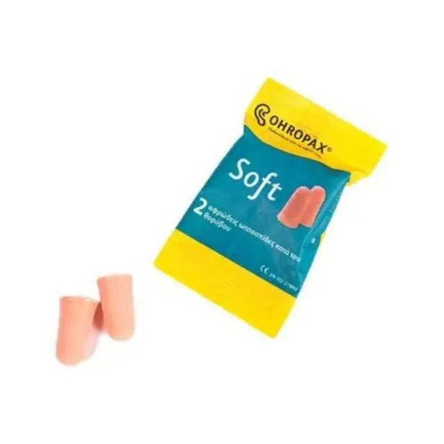 Ohropax Soft Αφρώδεις Ωτοασπίδες, 2 τεμάχια
