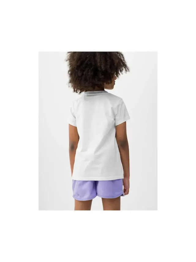 4F White T-shirt 4FJWSS24TTSHF1111-10S - 164 3