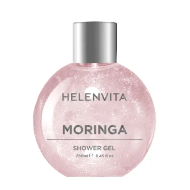 Helenvita Luxury Collection Moringa Shower Gel Αφρόλουτρο Καθημερινής Χρήσης Ιριδίζον, 250ml 2