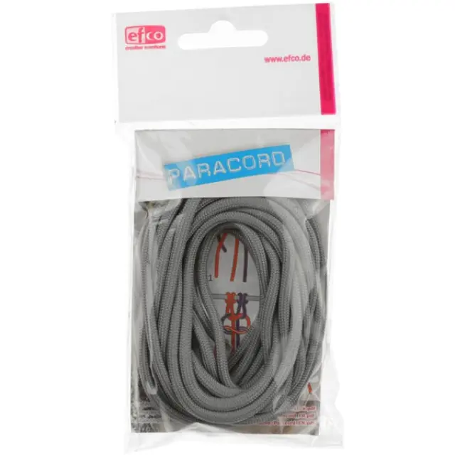 Efco Κορδόνι Paracord Grey Ø4mm - 4m