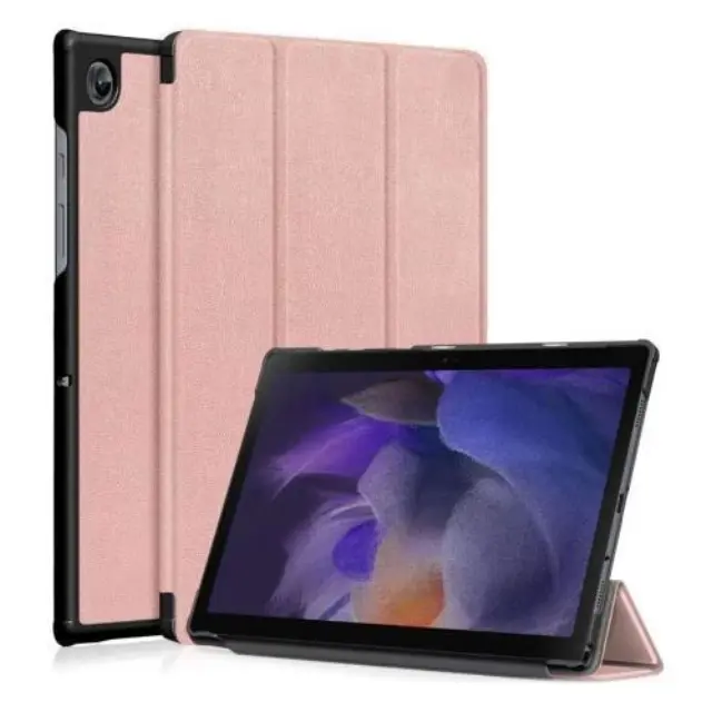Θήκη Flip Smart inos Samsung Galaxy Tab A8 10.5" (2021) Wi-Fi/ 4G Ροζ-Χρυσό N57278