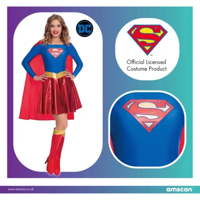 Στολή Supergirl Classic Costume - Size M
