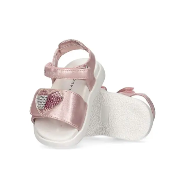 Tommy Hilfiger Strass Heart Velcro Sandal T1A2-32752 - 20 2