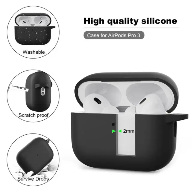 Soft Θήκη για Airpods Pro 3-Black OEM 2