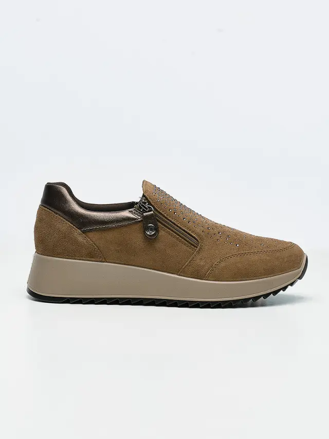 Imac Sneakers Γυναικείο δέρμα Nubuck Καφέ IMA/208370 FANGO - 36 3