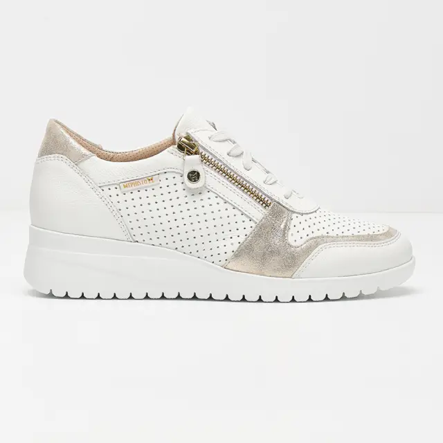 Mephisto Sneakers Γυναικείο δέρμα Άσπρο MEP/IASMINA WHITE