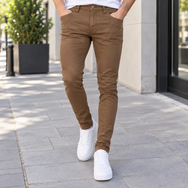 Jean Noshame® Καφε Skinny Fit - 402641 - 30