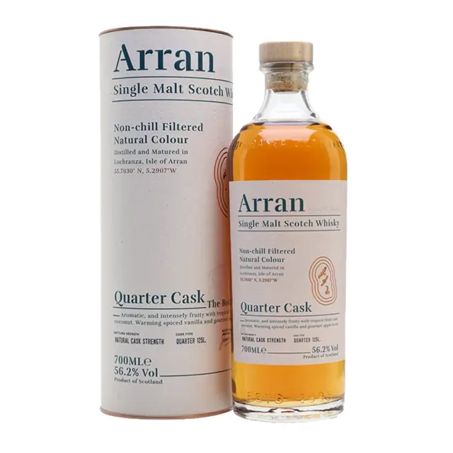 ARRAN SINGLE MALT WHISKY QUARTER CASK 700ml