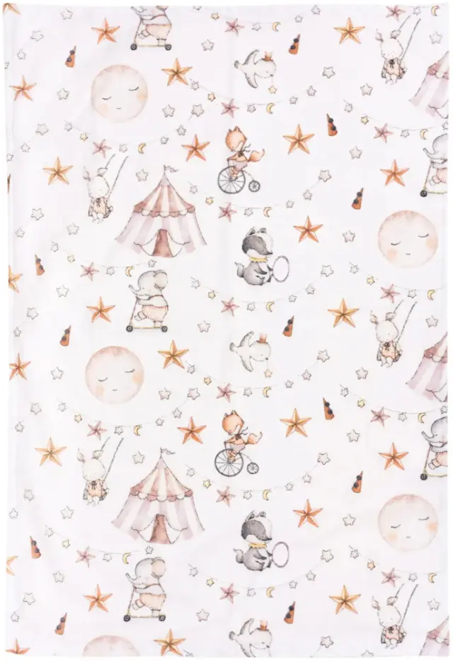 Σελτεδάκι - Πάνα Flannel με Μεμβράνη 75x50cm Candy Circus 5904506816033 2