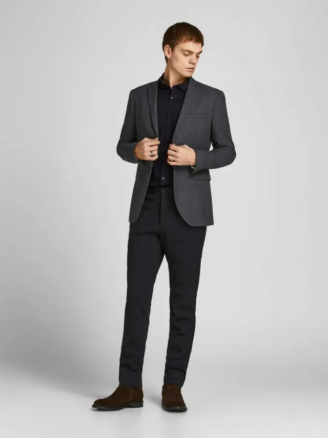 JPRBLACARDIFF SHIRT L/S NOOS Black 2