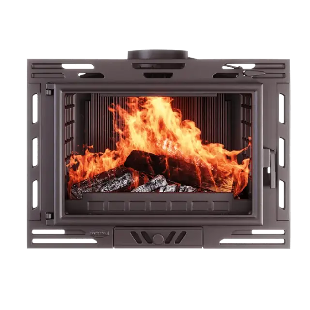 Ενεργειακό Τζάκι Ξύλου 9,8kW από Μαντέμι W9 ECO - KAWMET 3