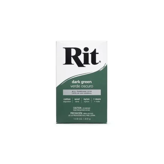 Rit Dye Powder All-Purpose Βαφή Υφασμάτων – Dark Green 31,9g