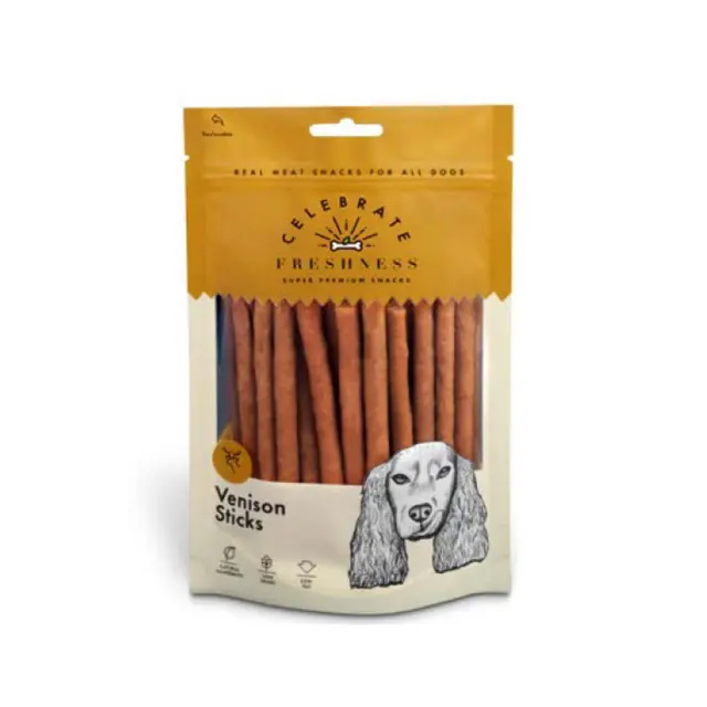 Celebrate Freshness Venison Sticks Λιχουδιές για Σκύλους 100gr Μονόχρωμο