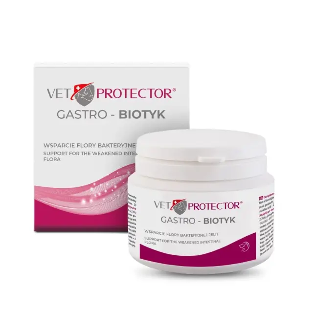 JM SANTE Vet Protector Gastro - Biotyk - multibiotic for dogs and cats &ndash; 60 g