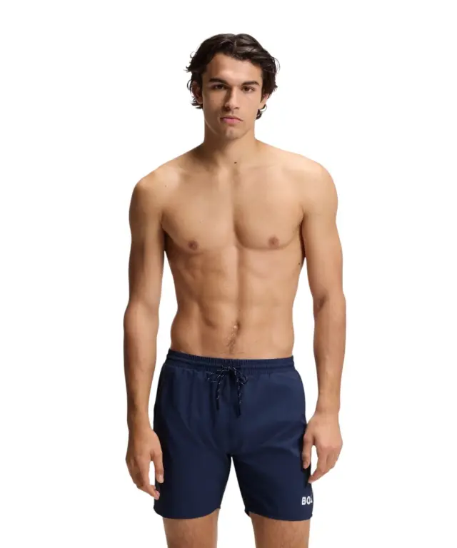 Hugo Boss - Ανδρικό μαγιό Starfish 50514429-413 Μπλε Σκούρο - S 2