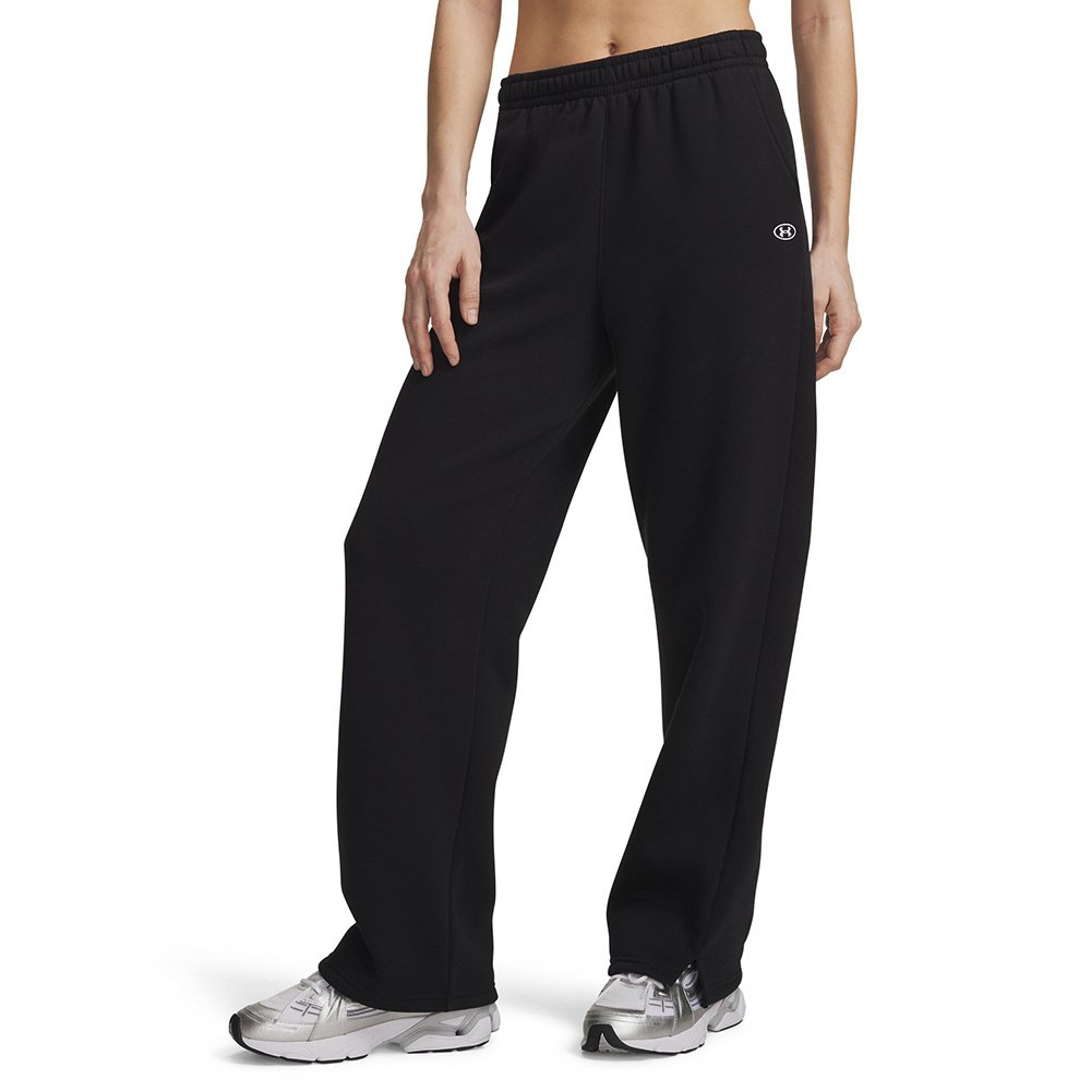 Under Armour Women's Rival Fleece Straight Pant Μαύρο 6013552-008 (Under Armour) - Medium