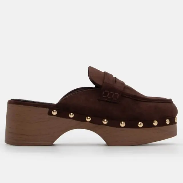Μοκασινι Mules Ideal My Choice 9830 Καφε - 36