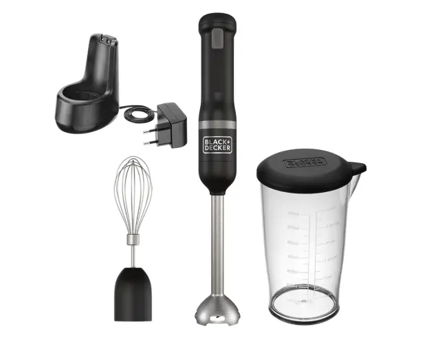 Ραβδομπλέντερ Black+Decker BCKM1012KB-QW με ισχύ 7.2V και 5 ταχύτητες BCKM1012KB-QW