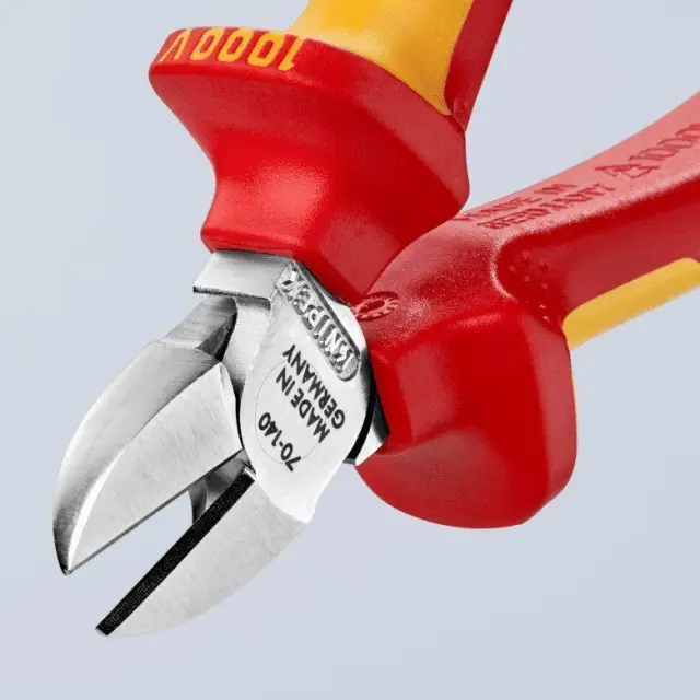 Knipex 7006140 Πλαγιοκόφτης με βαριά μόνωση 1000V & VDE Νο140mm 3