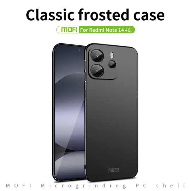 Mofi® Shield Matte Series για Xiaomi Redmi Note 14 4G- Black