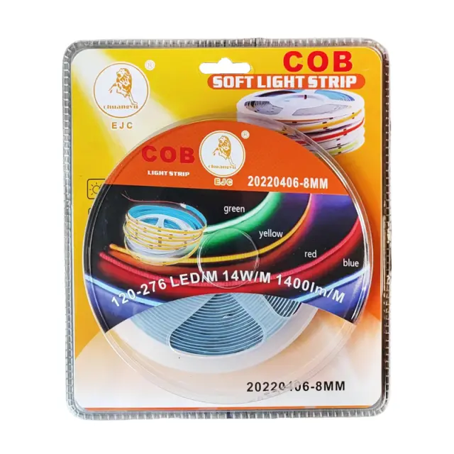 EJC Λεντοταινία LED ταινία COB 5m μπλε χρώμα 20220406-8MM - Soft light strip blue 0163138