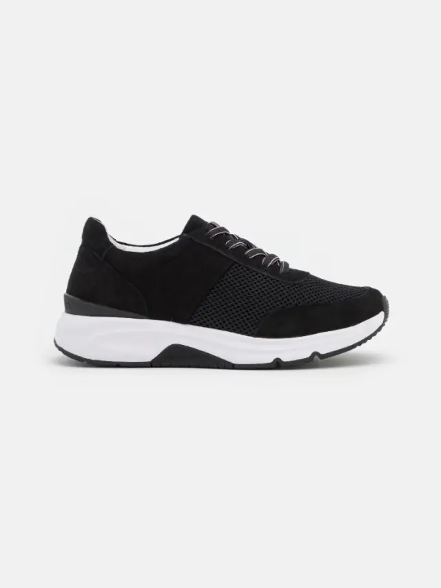 Gabor Sneakers Γυναικείο δέρμα Nubuck/ύφασμα Μαύρο GAB/86897 37-SCHWARZ 3