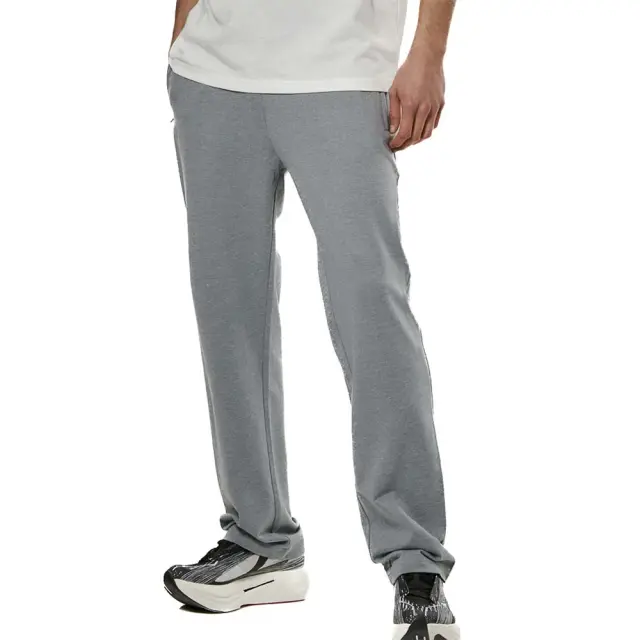 Body Action Men's Essentials French Terry Pants Γκρι 023527-03 (Body Action) - Small 3