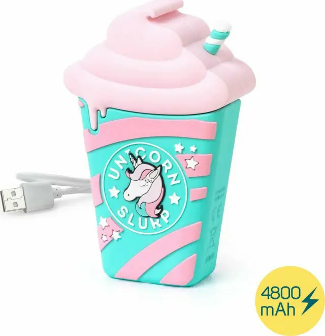 Legami Power Bank 4800mAh Milkshake Unicorn