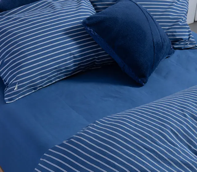 Nef-Nef Homeware Σεντόνι Σετ Διπλό Nautica Coast 200x270 True Navy 2