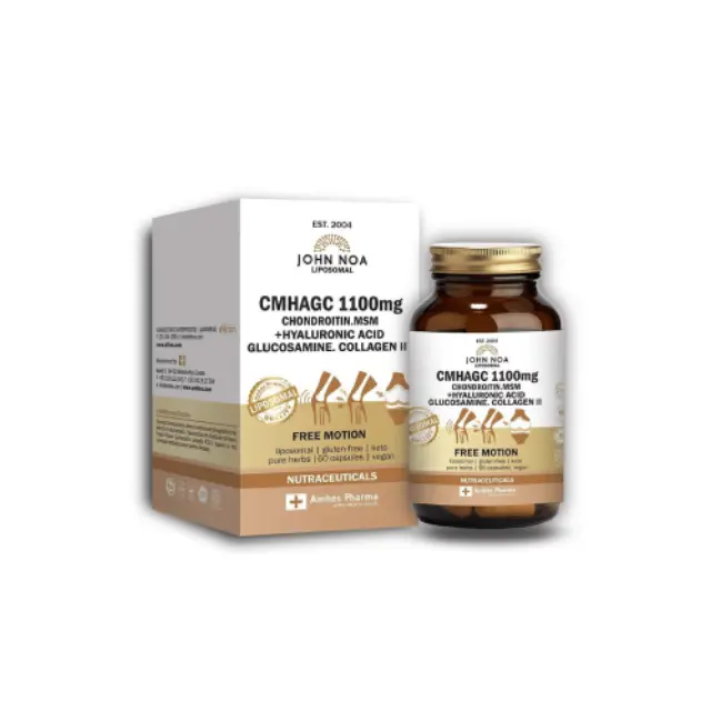 John Noa Liposomal CMHAGC 1100mg Συμπλήρωμα για την Υγεία των Οστών, 60 κάψουλες
