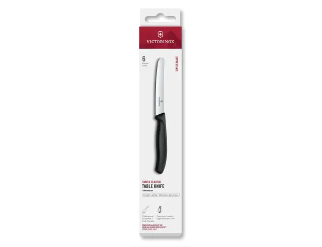 Σετ Μαχαίρια Γενικής Χρήσης Victorinox Swiss Classic με μήκος λεπίδας 11cm - Black - 6 τεμάχια6.7803.6 2