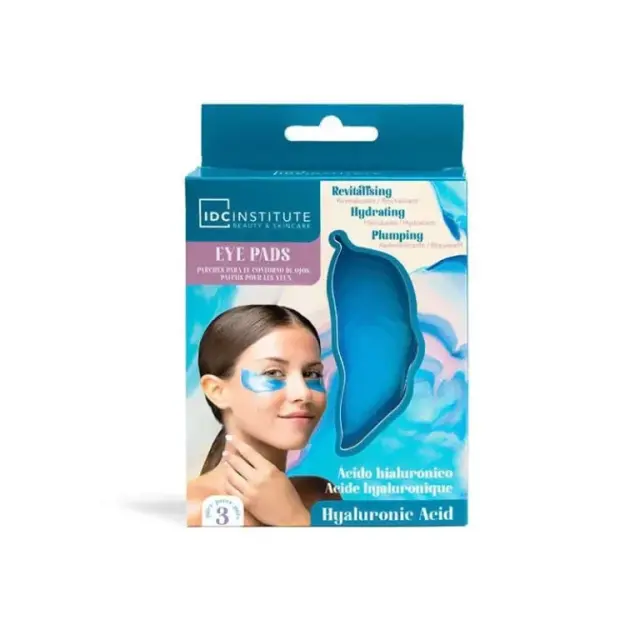 IDC Hyaluronic Acid Eye Pads Με Υαλουρονικό 3Pairs 8gr