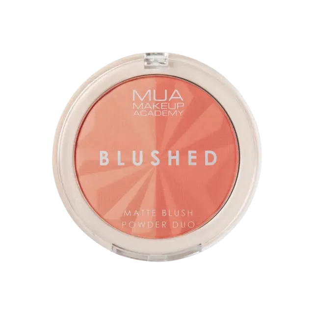 MUA Blushed Matte Powder Duo Peachy 8gr