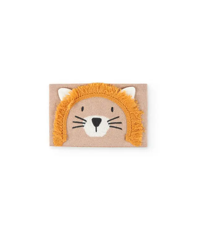 Knitwear scarf lion for baby -BCI - M
